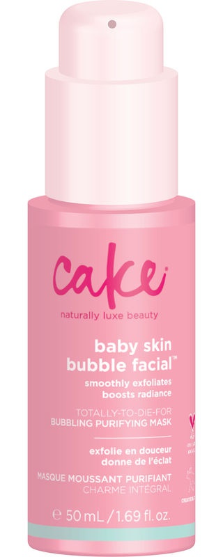 Cake Baby Skin Bubble Facial Mask - Bubbling Purifying Mask