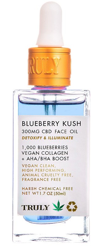 Truly Blueberry Kush CBD Face Oil