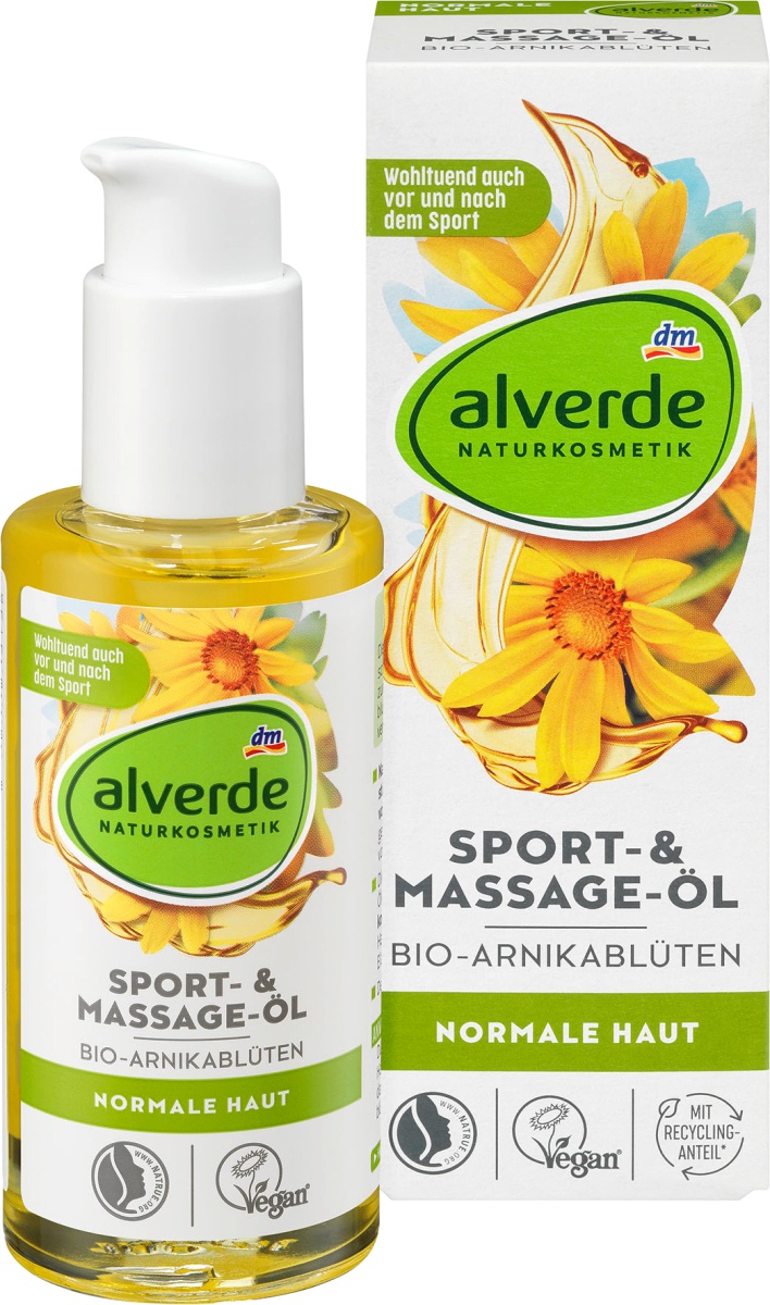 alverde Body Oil Sport & Massage