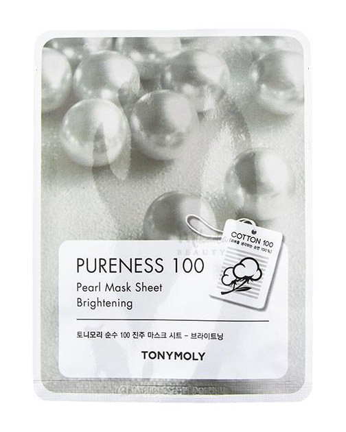 TonyMoly Pureness 100 Pearl Mask Sheet Brightening