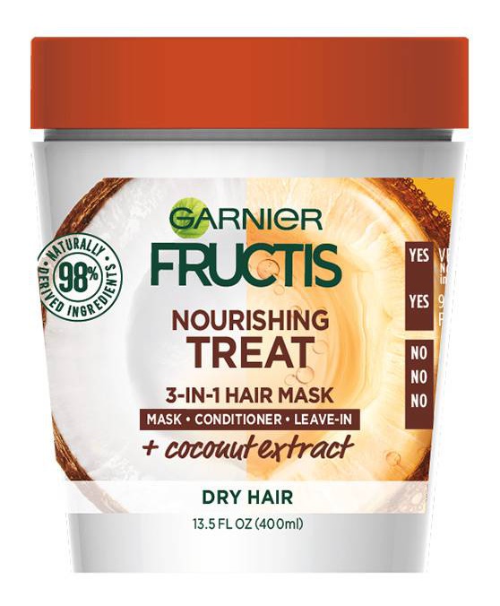 Garnier Fructis Nourishing Treat 1 Minute Hair Mask + Coconut Extract