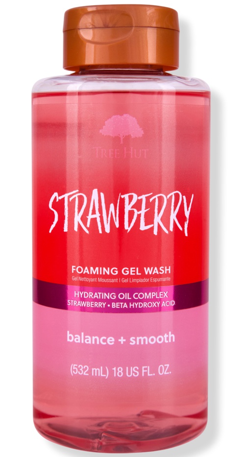 Tree Hut Strawberry Foaming Gel Wash