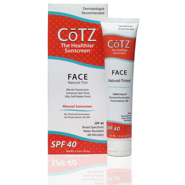 Cotz Face Natural Tinted Spf 40