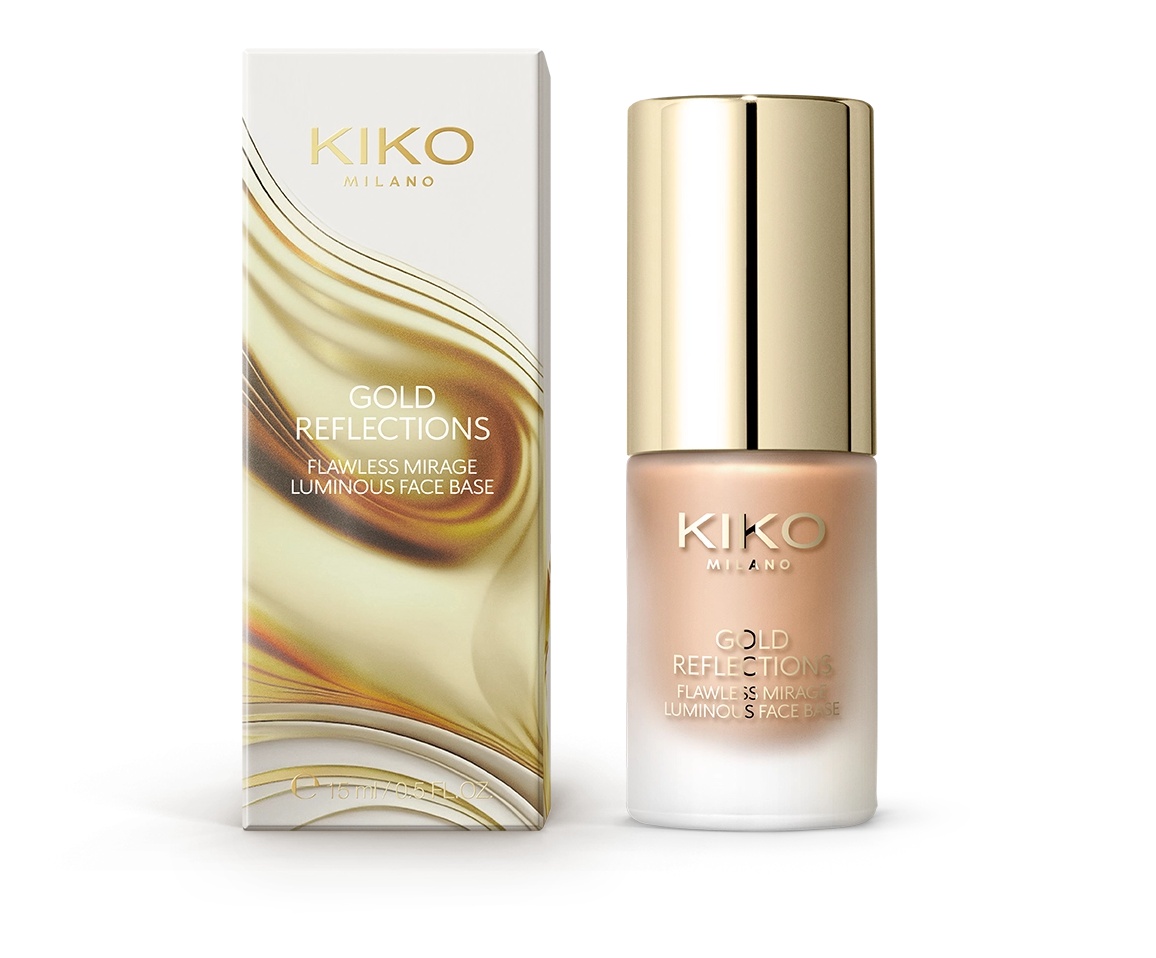 KIKO Milano Gold Reflections Flawless Mirage Luminous Face Base