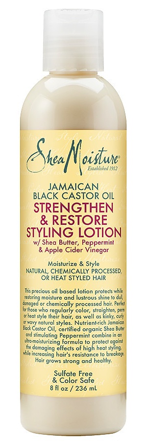 Shea Moisture Jamaican Black Castor Oil Strengthen & Restore Styling Lotion