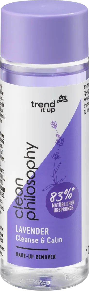 trend IT UP Clean Philosophy Lavender Cleanse & Calm Make-Up Remover