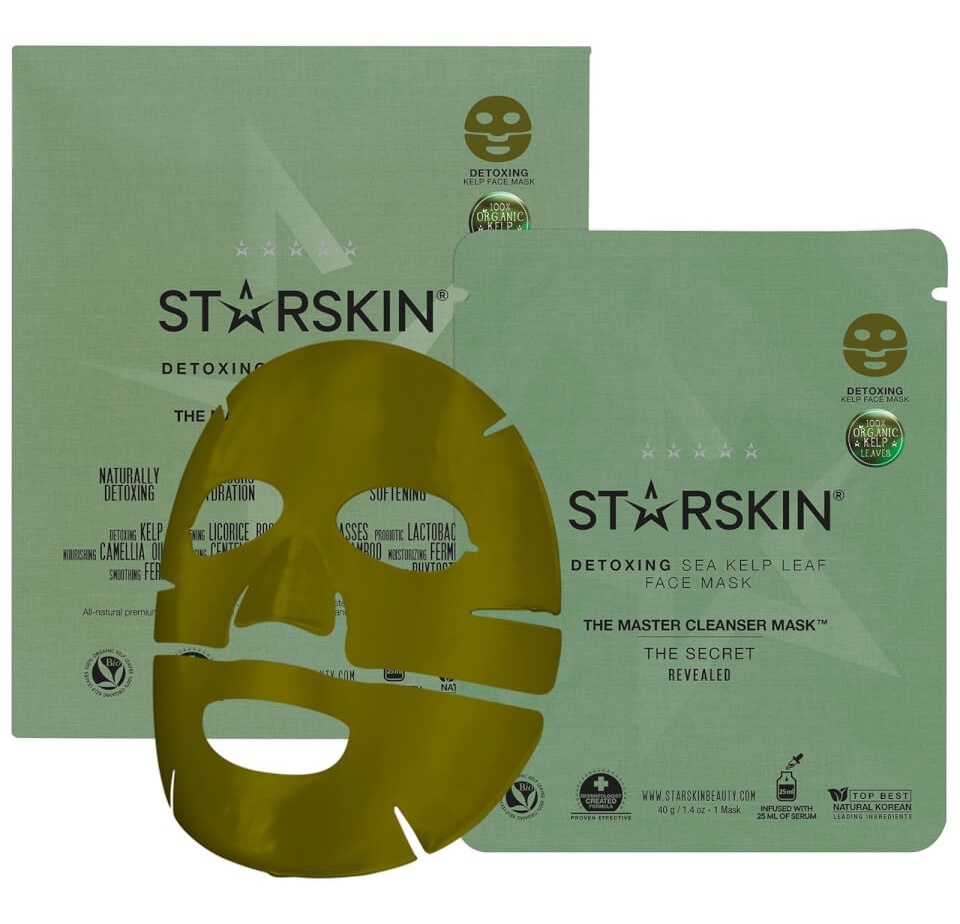 STARSKIN The Master Cleanser Mask™ Detoxing Sea Kelp Leaf Face Mask