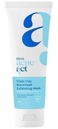 Erha Acne Act Triple Clay Blackhead Exfoliating Mask