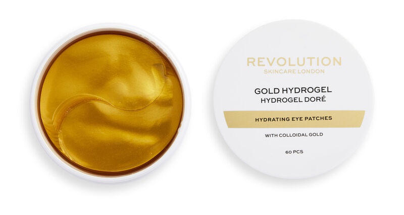 Revolution Skincare Gold Eye Hydrogel Hydrating Eye Patches With Colloidal Gold