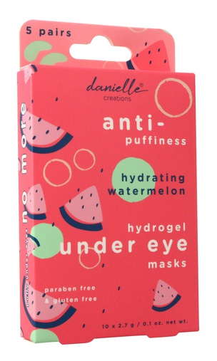 Danielle Creations Hydrating Watermelon Hydrogel Under Eye Masks