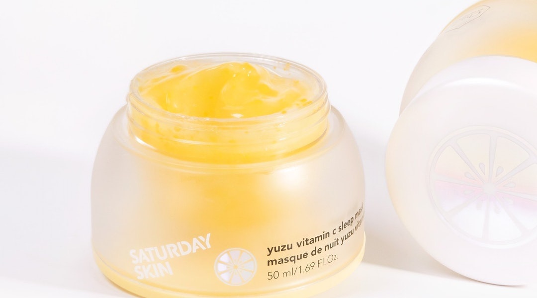 Saturday Skin Yuzu Vitamin C Sleep Mask