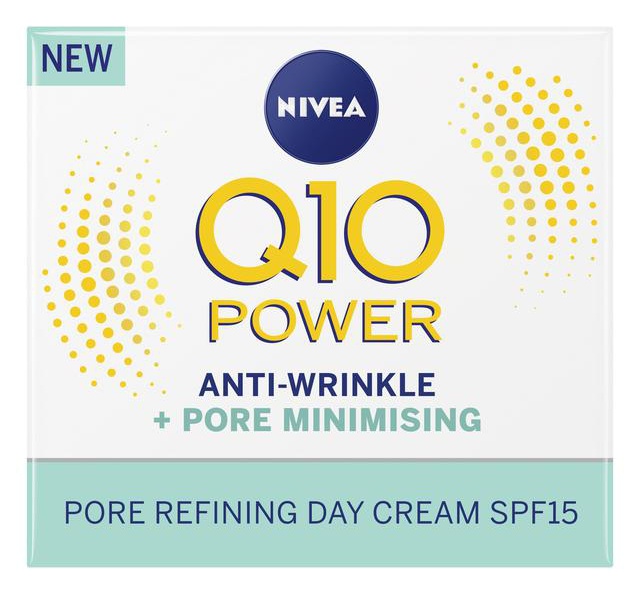 Nivea Q10 Power Anti-wrinkle Pore Refining Day Cream SPF15