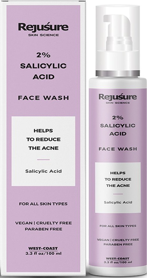 REJUSURE 2% Salicylic Acid Face Wash