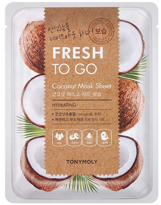 TonyMoly Fresh To Go Coconut Mask Sheet