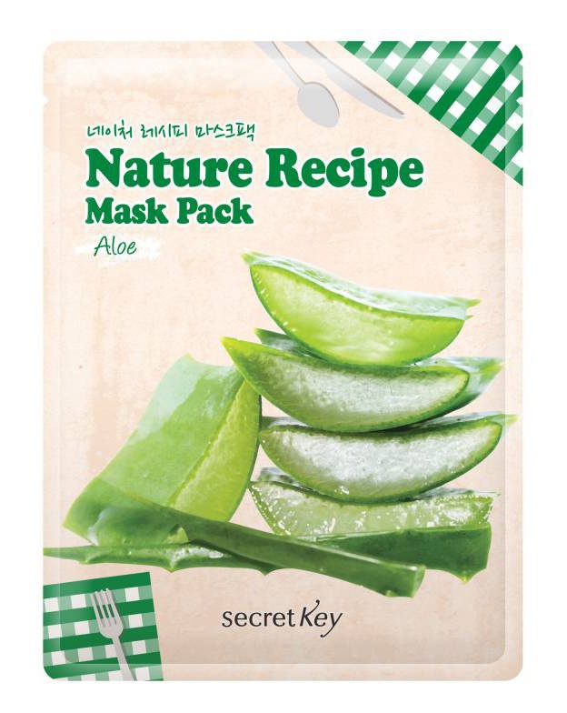 Secret Key Nature Recipe Mask Pack (Aloe)
