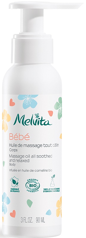 MELVITA Bébé Massage Oil all soothed and relaxed