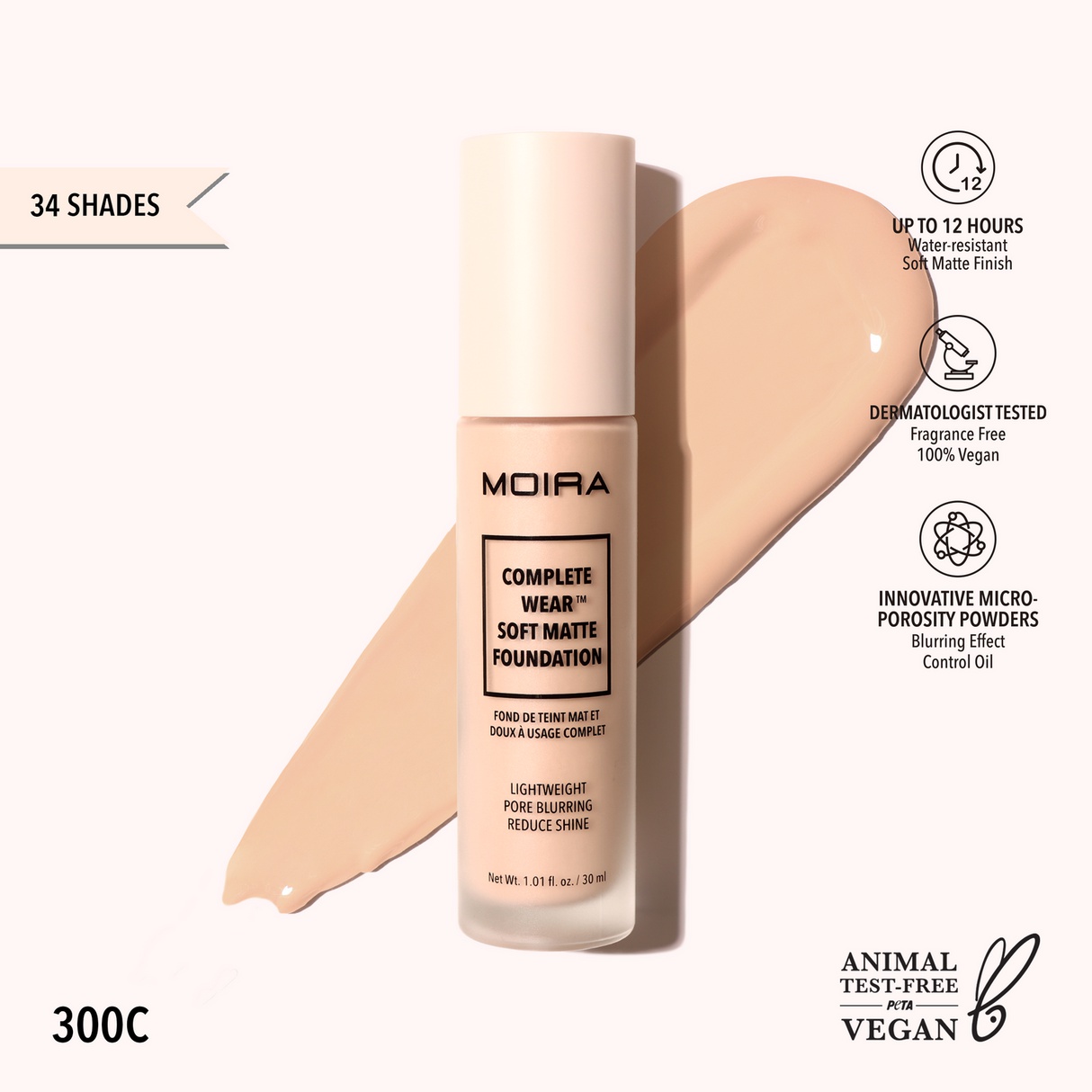 MOIRA Complete Wear™ Soft Matte Foundation