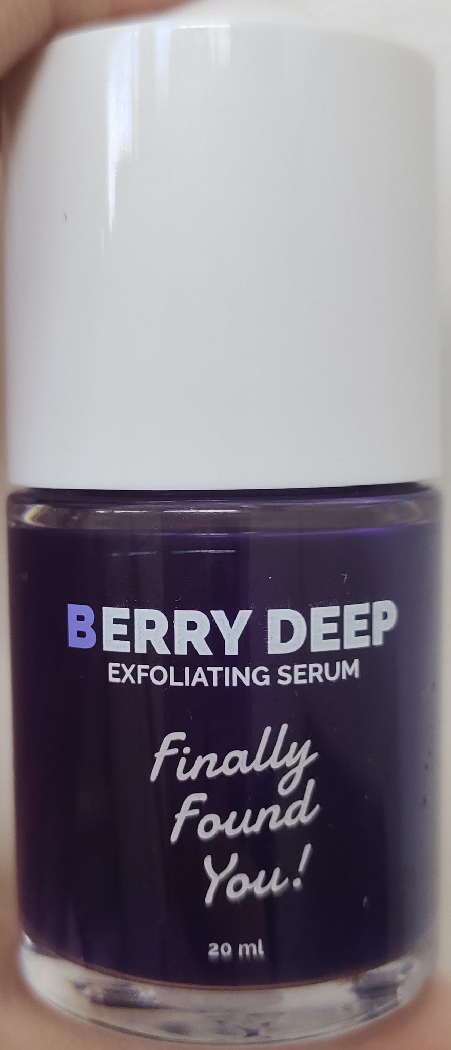 Finally Found You! Berry Deep Exfoliating Serum