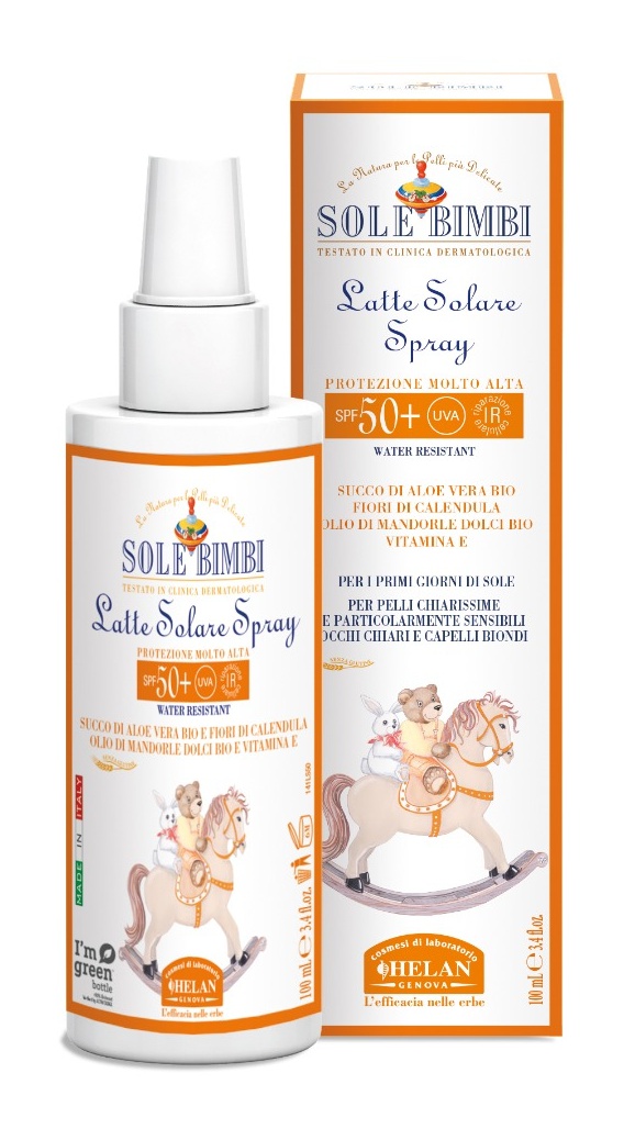 Helan Sole Bimbi, Latte Solare Spray SPF 50+