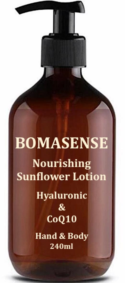BOMASENSE Nourishing Sunflower Lotion Hyaluronic & Coq10