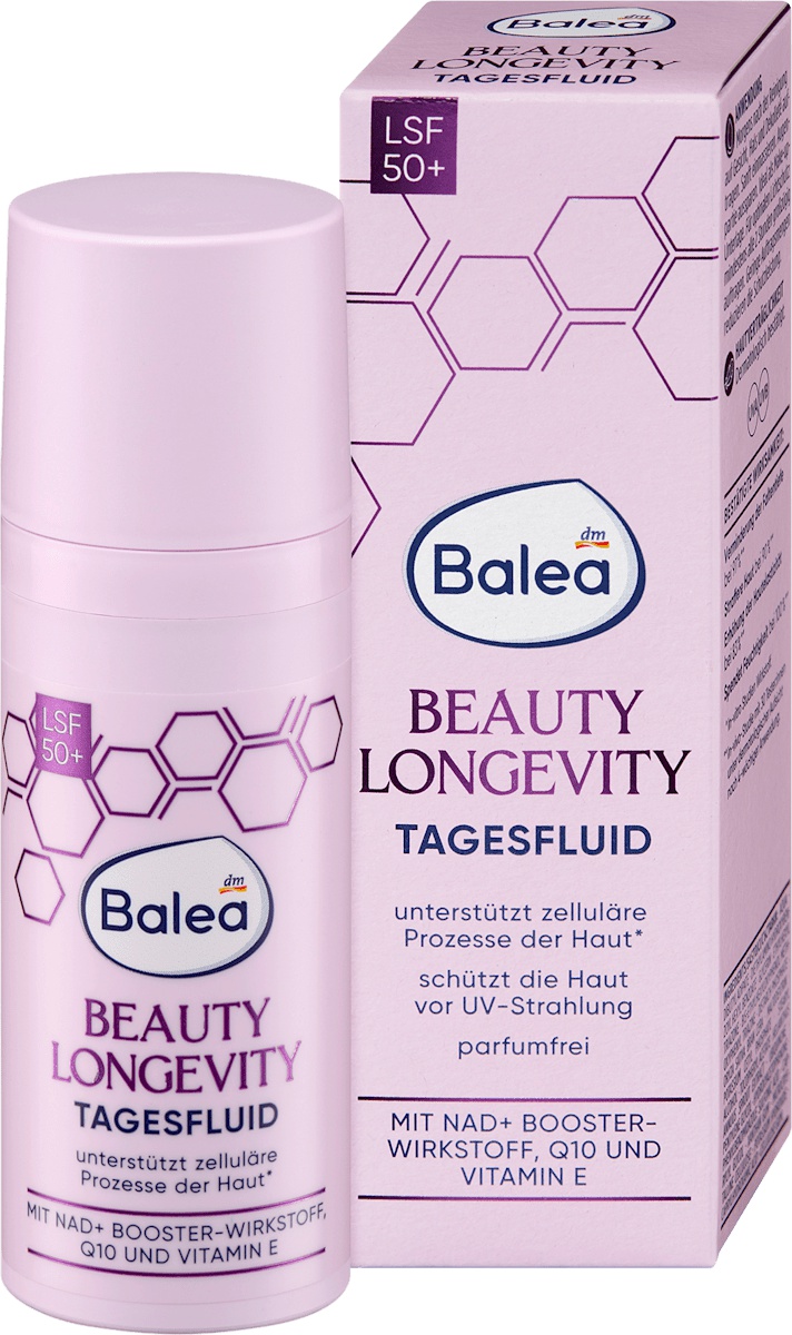 Balea Beauty Longevity Tagesfluid LSF 50+