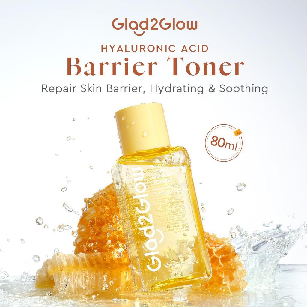 Glad2Glow Propolis Hyaluronic Acid Barrier Toner