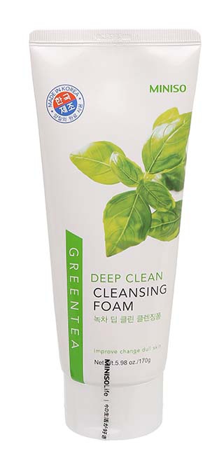 MINISO Greentea Deep Clean Cleansing Foam