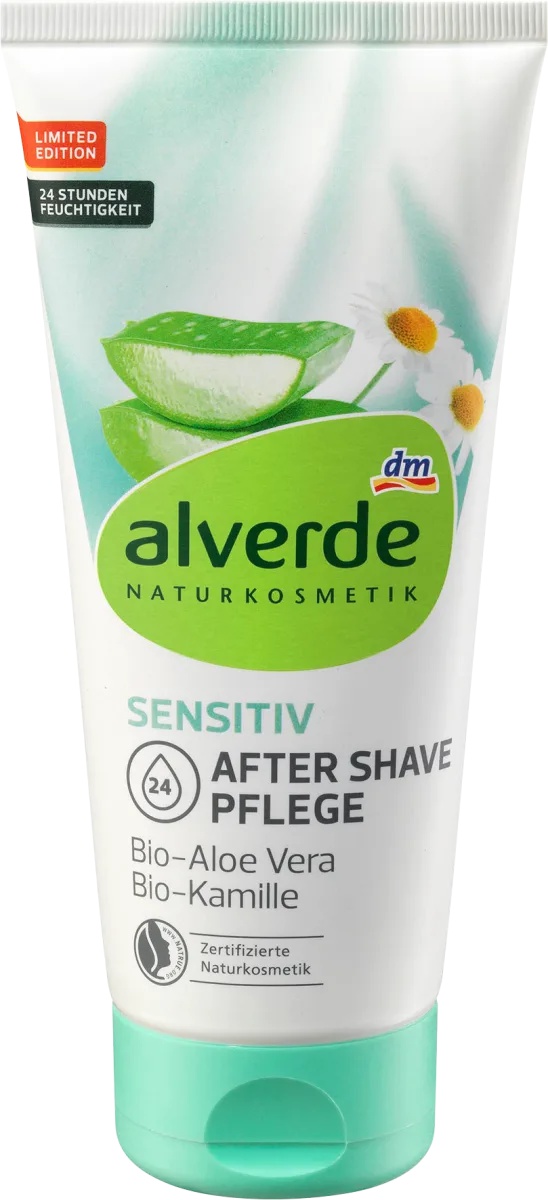alverde Sensitiv After Shave Pflege