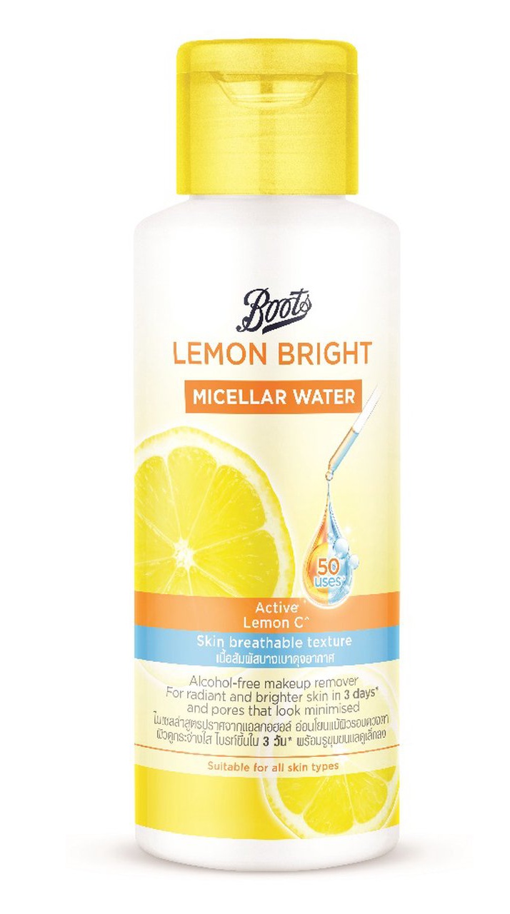 Boots Lemon Bright Micellar Water