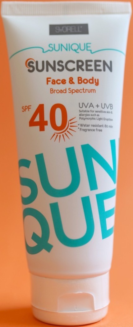 Syorell Sunscreen SPF40 For Sun Allergy Polymorphic Light Eruption