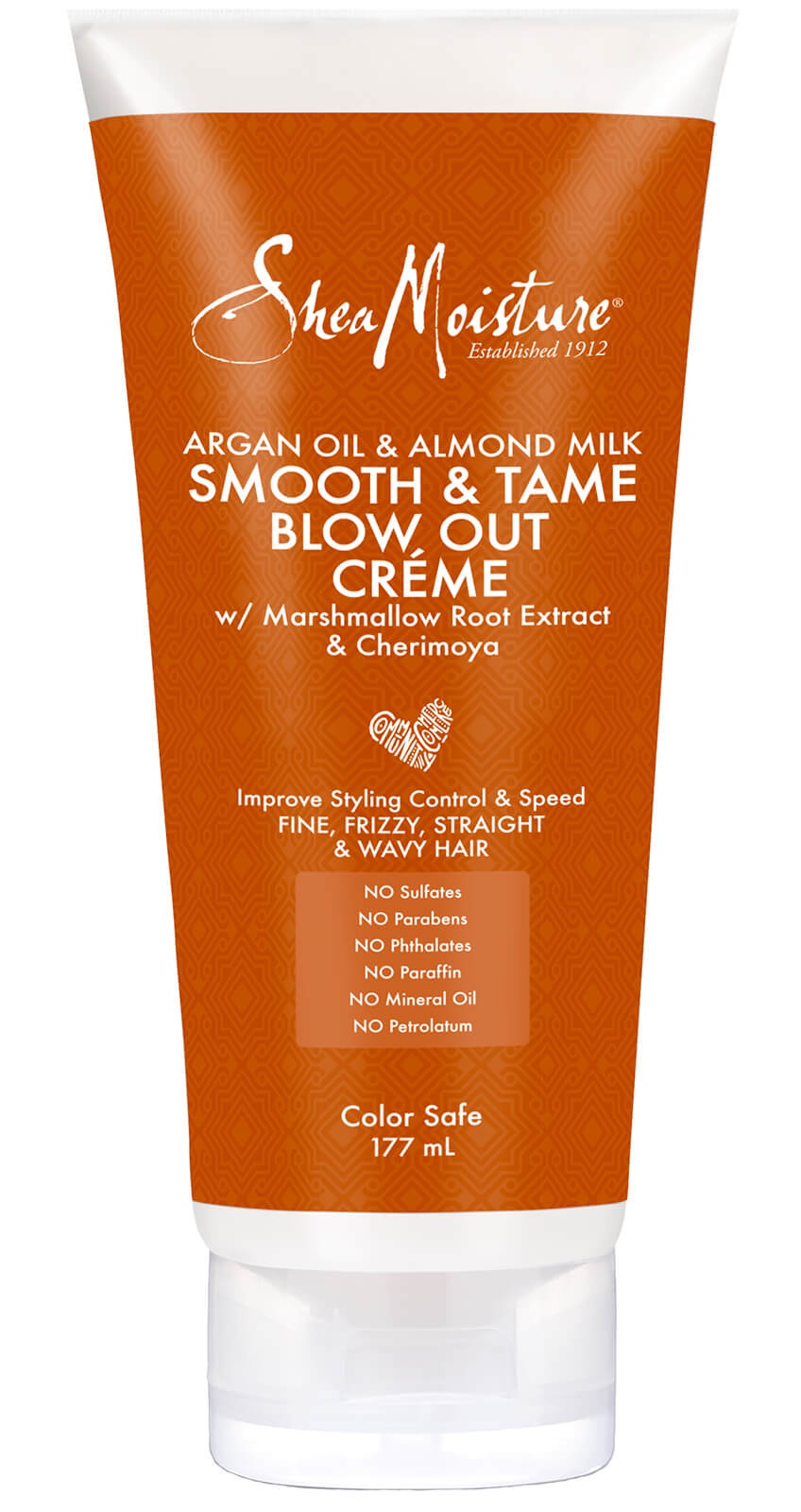 Shea Moisture Argan Oil And Almond Milk Blow Out Cream
