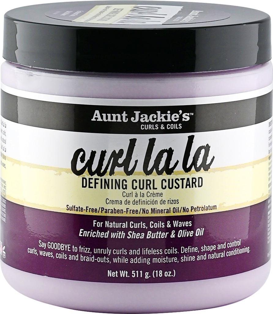 Aunt Jackie's Curls & Coils Curl La La Defining Curl Custard