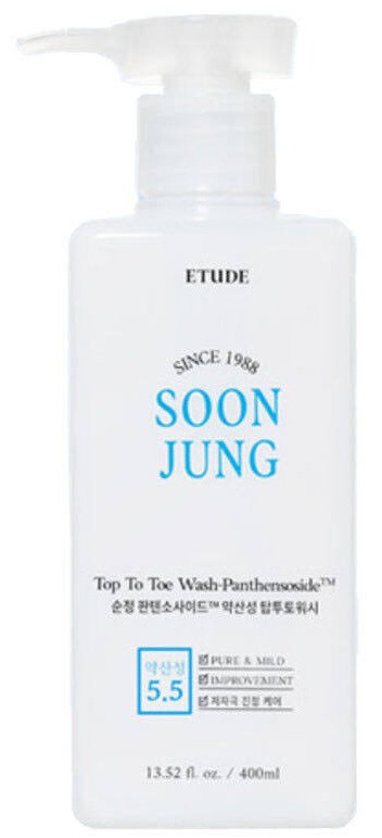 Etude House Soon Jung Panthensoside Top To Toe Wash