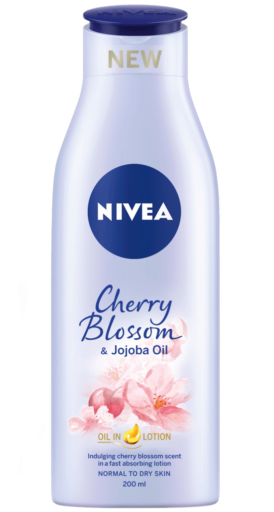 Nivea Oil In Lotion Cherry Blossom & Jojoba Oil