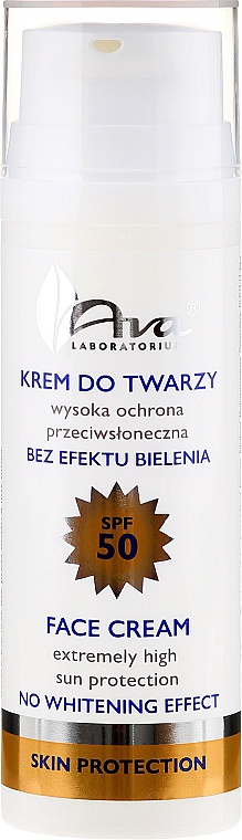 Ava Laboratorium Skin Protection Face Cream SPF 50