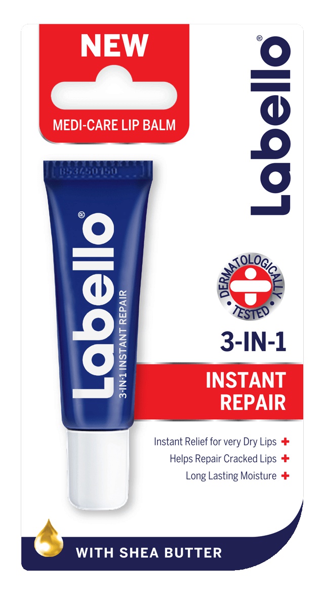 Labello 3-in-1 Instant Repair Lip Balm