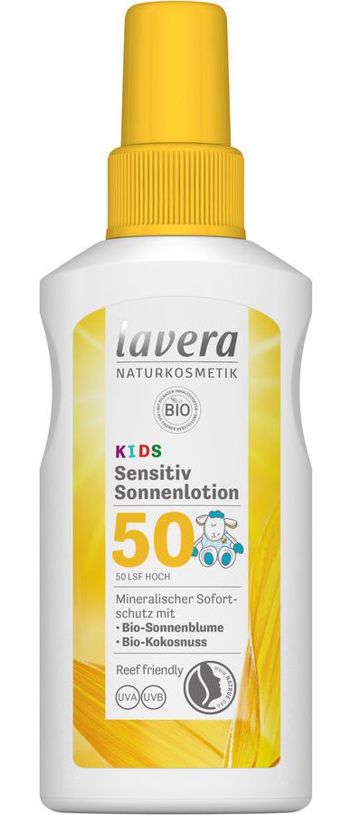 lavera Kids SPF50 Sensitive Sun Lotion