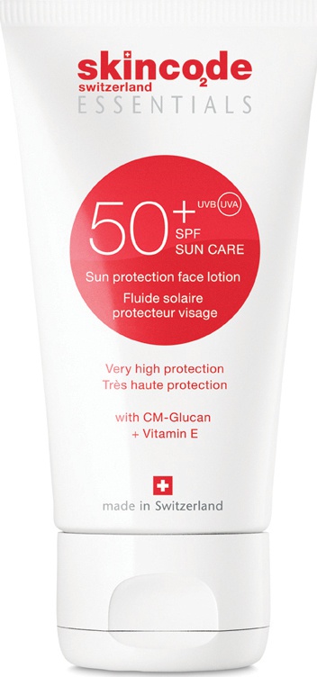 Skincode Sun Protection Face Lotion Spf 50 + ingredients (Explained)