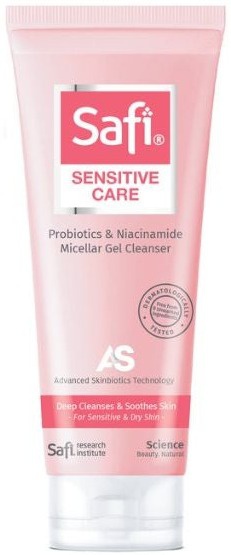 Safi Sensitive Care Probiotics & Niacinamide Gel Cleanser