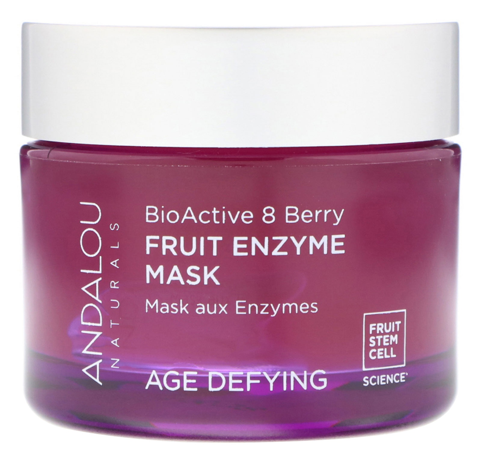 Andalou Naturals Fruit Enzyme Mask, Bioactive 8 Berry, Age Defying