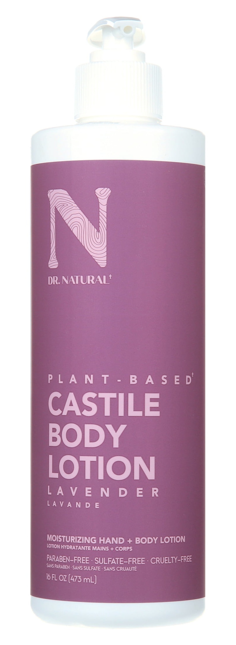 Dr. Natural Castile Body Lotion Lavender