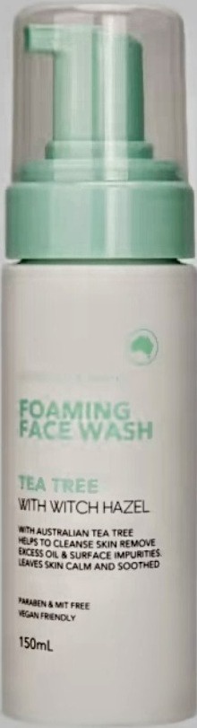 anko Foaming Face Wash- Tea Tree Oil & Witch Hazel