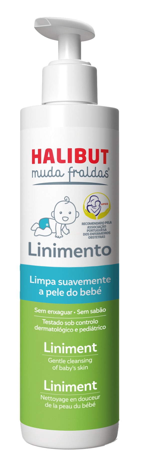 Halibut Linimento Muda Fraldas