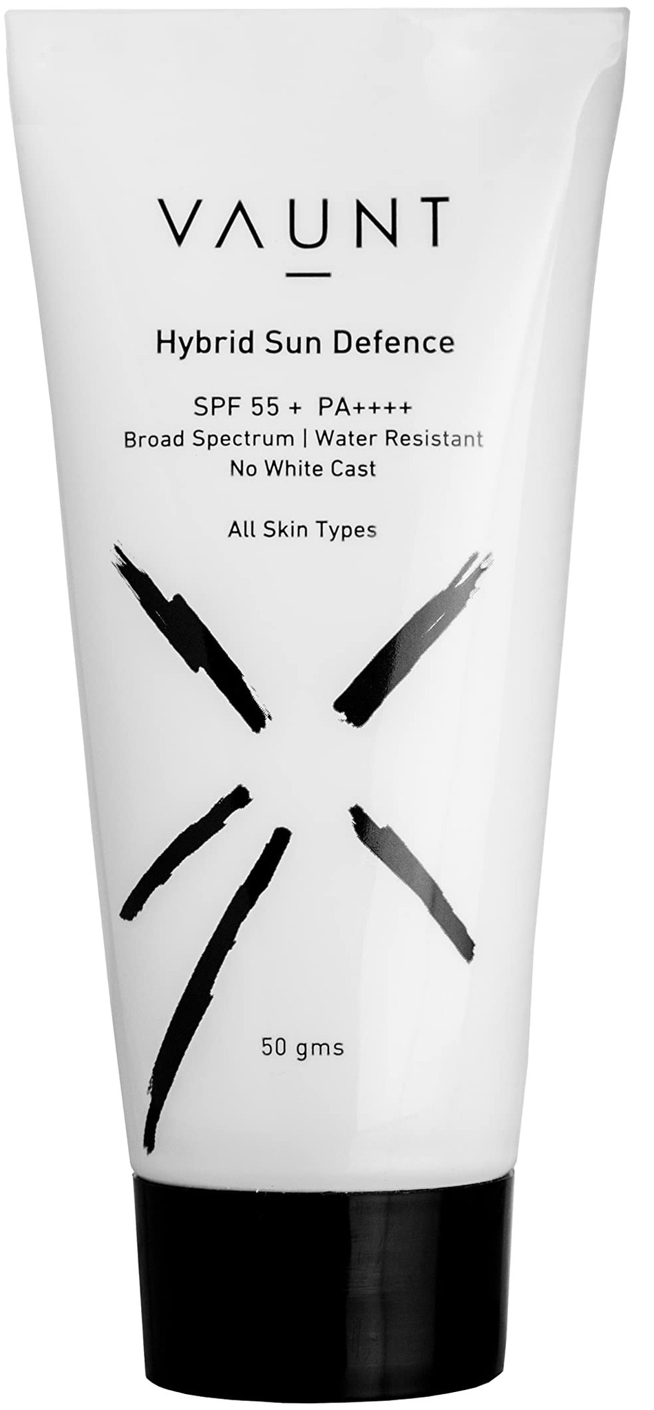 Vaunt Skincare Hybrid Sun Defence Sunscreen SPF 55+ Pa++++