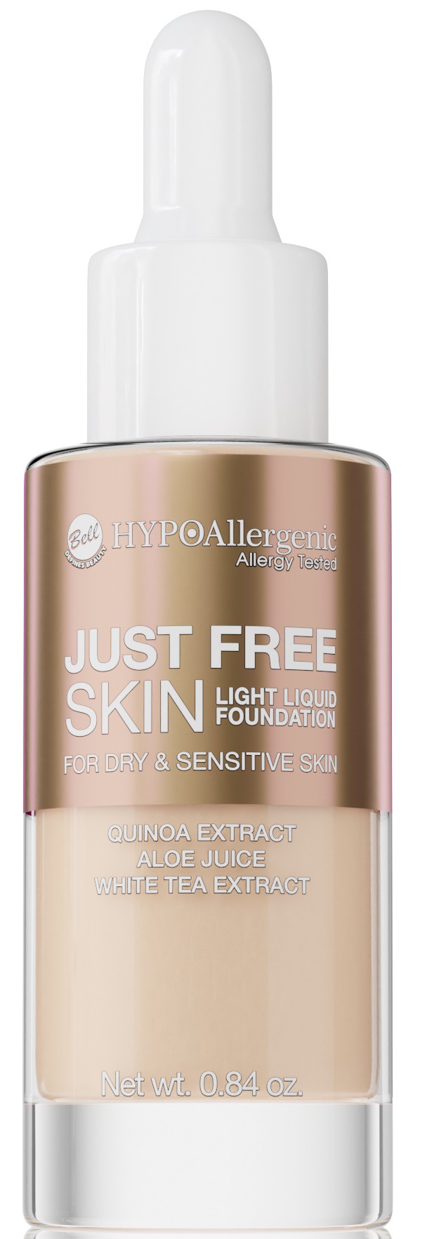 Bell HYPOAllergenic Just Free Skin Light Liquid Foundation