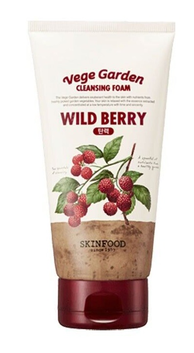 Skinfood Vege Garden Cleansing Foam Wild Berry