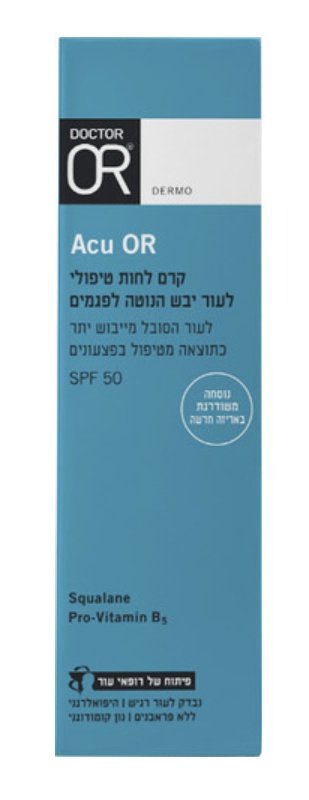 doctor OR Acu Or Moisturiser SPF 50