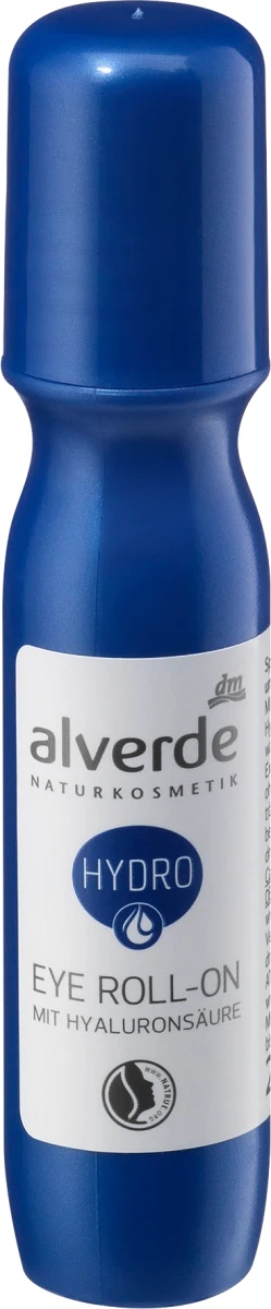 alverde Hydro Eye Roll-On Mit Hyaluronsäure