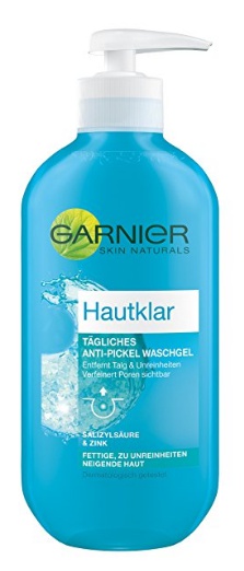 Garnier Hautklar Tägliches Anti-Pickel Waschgel