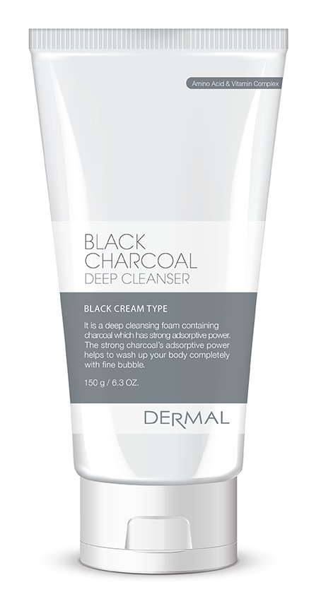 Dermal Black Charcoal Foam Cleanser